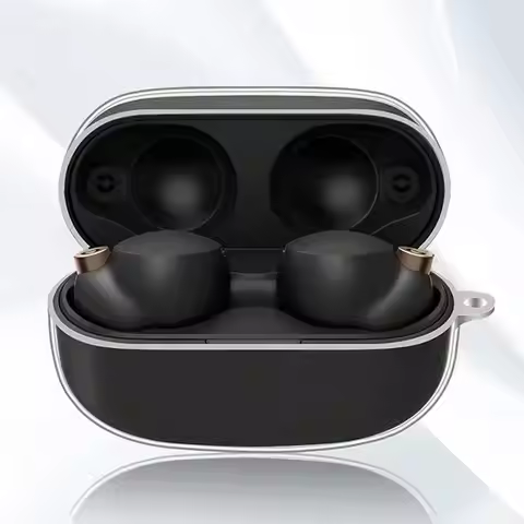 Transparent Cases For Sony Cases Bluetooth Wireless Earphone Protective Cover For Sony WF-1000XM4 Cl