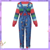 Seed of Chucky Halloween Costume Kids Adult Chucky Ladies Costume