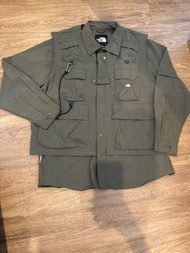 The North Face 可拆式兩件 功能恤衫+背心（恤衫就可拆變短袖/連扣）