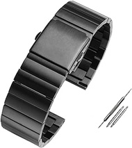 For Casio For PROTREK For Mountain Climbing Series For PRW-60 For PRW-70 For PRW-50Y Stainless Steel Metal Watch Strap 23mm Black Silver Watch Band