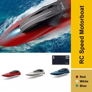 KL Ready Stock RC High speed Boat Motorboat RC Boat RC Speed Boat Remote Control Boat Children Remot