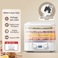 5 Tier Food Dehydrator Machine Food Dryer Dehydrator Dehydrated Machine Mesin pengering makanan 风干机 