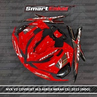 NVX155 V2 COVERSET AEROX MERAH CILI 2023