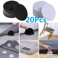 20 Pair Bed Sheet Fixing Stickers Seamless Double-sided Adhesive Velcro Sofa Carpet Table Cloth Anti