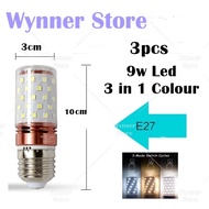 [3pcs E27/E14 9W/12W] Led Bulb Corn Bulb Effect Bulb Energy Saving Bulb Daylight Warm White Bulb 3 i