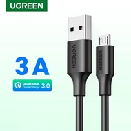UGREEN Micro USB Cable 3A Fast Charging USB Charger Cable Mobile Phone Charging Cable for Xiamo Huaw