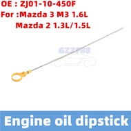 Engine Oil Level DIP Stick For MAZDA 3 M3 1.6L  Mazda2 1.3L 1.5L（Length : 1.6L - 57.2cm  Part number