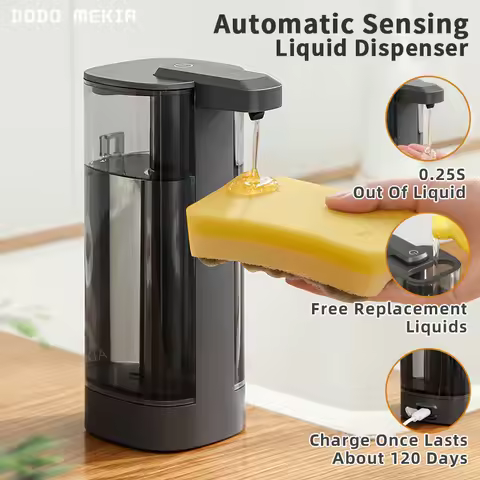 Automatic Dishwashing Machine Sensor Intelligent Hand Washing Machine Kitchen Hand Sanitizer Soap Di