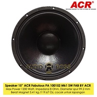 SPEAKER FULL RANGE 15 INCH PA 100152 MK1 SW FABULOUS ACR 15 IN