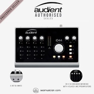 AUDIENT iD44 20 X 24 SUPER HIGH PERFORMANCE USB AUDIO INTERFACE & MIC PREAMP (iD-44)