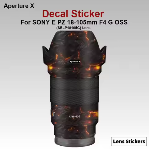 For SONY E PZ 18-105mm F4 G OSS Lens Sticker Protective Skin Decal Film Anti-Scratch Protector Coat 