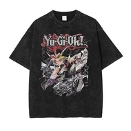 COD 2025Anime Yu Gi Oh T Shirts Vintage Washed Dark Magician Girl T-new23 LT3D