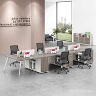Staff Table 4 Staff Position Factory Yuanmei Local Person Fashion Hangzhou Table Chair Office 6/Fact