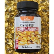 Ashwagandha Plus KSM 66 Root Naturaherb 100% HQ - Herbal Supplement Aswagandha Ashwaganda Ashvagganda
