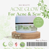 ACNE GLOW Night Gel Cream Pockmarked/ GLOWING Acne/ Acne Cream Complete Acne Cream