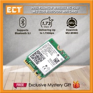 Intel 9260NGW Wireless AC 9260 M.2 2230 Bluetooth WiFi Card