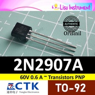 2N2907A 60V 0.6A ~ 2N2907 Transistors PNP TO-92 CTK Electronic