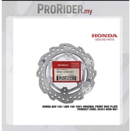 ADV 150/ADV 160 100%  ORIGINAL FRONT BRAKE  DISC REAR BRAKE DISC PLATE  DEPAN BELAKANG DISC 45351-K0