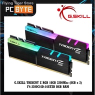 ♛▪G.SKILL TRIDENT Z RGB 16GB (8GB x 2) F4-3200C16D-16GTZR RAM