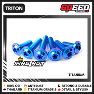 Titanium Probolt Baut Shock Belakang Vespa King Nut Grade 5 Speed60