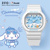 💥ส่งฟรี💥ZGO x Sanrio นักเรียนมัธยมศึกษานาฬิกาอิเล็กทรอนิกส์กันน้ำแฟชั่นน่ารักราคาไม่แพง นาฬิกา เด็ก 