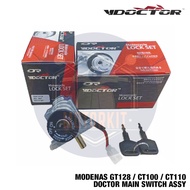 MODENAS GT128 CT100 CT110 HIGH QUALITY MAIN SWITCH KEY SET KUNCI UTAMA