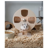 Hamster wheel wooden hamster jogging wheel/