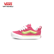 VANS KNU SKOOL ( 4-8 YEARS ) - PINK/LIME รองเท้าสำหรับเด็ก VANS