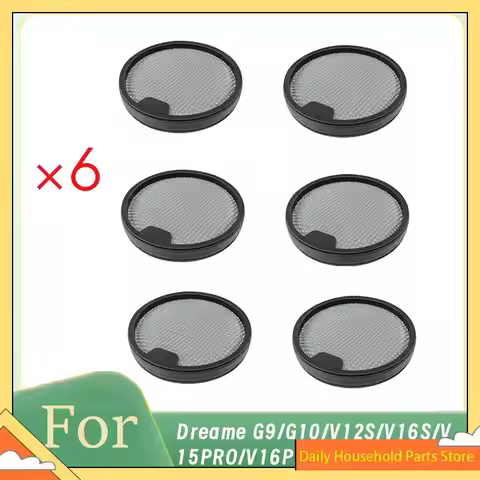 【Great Sale】6 Pcs Filter Cotton Kit For Dreame G9/G10/V12S/V16S/V15PRO/V16PRO Vacuum Cleaner Parts R
