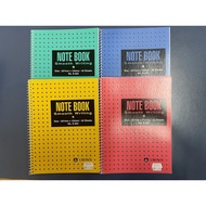 Crown Spiral Note Book S-204(207mmx152mm)/ S-205(253mmx175mm) 40sheet