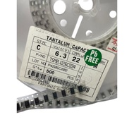 5 Pieces Of Tantum J226 22uf 6.3 P4Z06C002