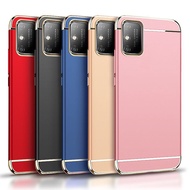 [ส่งจากไทย] Case for Huawei Nova 7i เคสโทรศัพท์หัวเว่ย Nova7i เคสประกบหัวท้าย เคสประกบ3ชิ้น เคสหัวท้าย เคสกันกระแทก แบบไม่หนา สีเมทัลลิค หัวท้าย