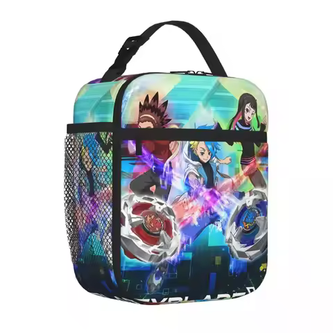 Bestselling Beyblade X Feminine Insulated Snack Tote Garden Party Bento Bag