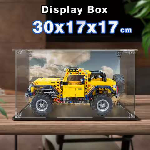 Acrylic display box for lego 42122 display case for Wrangler building block dustproof clear model ca