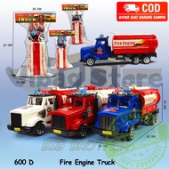 600D Fire Tank Truck Toy Fire Truck