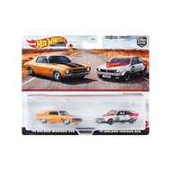 Hot Wheels Premium Two Pack 73 Holden Morano GTS vs 77 Holden Torana A9X original