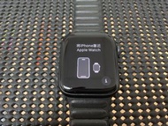 售Apple Watch 6 GPS 44mm 黑鋁殼萬年青色磁性鏈紋錶帶 A2292