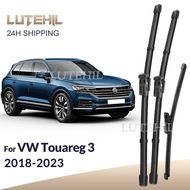 For Volkswagen VW Touareg 3 2018-2023 2019 2020 Wiper Front & Rear Wiper Blades Windshield Windscree