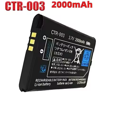 New CTR-003 For Nintendo 2DS NEW 2DS XL Battery CTR-003 For Nintendo 3DS N3DS Gamepad Controller New