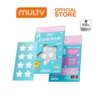 GRRRBEAUTY Mini Clearstar แผ่นแปะสิวเกอบิวตี้ดาวแบบใส 1 ซอง 8 ชิ้น