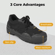 Outdoor Fishing Low-Top Training Shoes Wear-Resistant Construction Site Work Work Rubber Shoes Farme