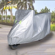 Motorcycle Waterproof Cloth Cover Thick Raincoat Cover Motorcycle Raincoat From Small to Large Aluminum High-Grade Cloth