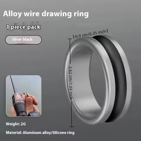 Alloy Cable Ring Fast Line Cutting Anti-slip Protect Hands Fishing Reel Tighten The Leader Knot Fish