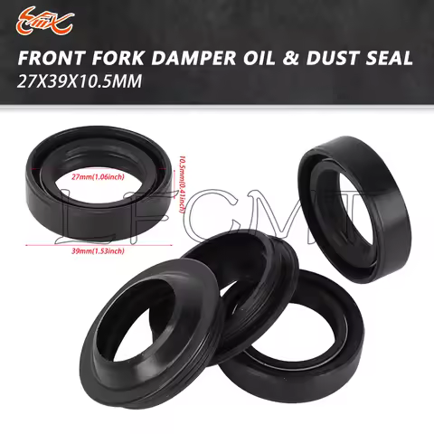 27x39x10.5 27*39 Front Fork Shock Absorber Oil Seal Dust Cover Fit for CRF80F XL100 XR80 HL HR MT 80