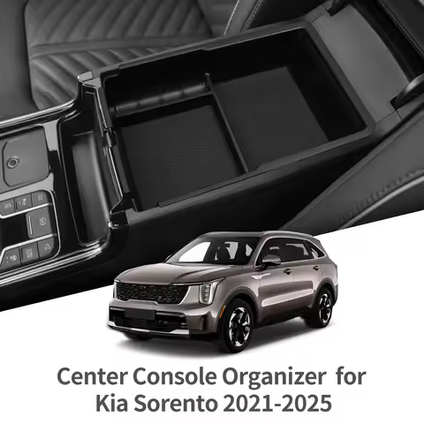 for Kia Sorento 2021-2025 Central Console Armrest Storage Box Tray Organizer Case Car Interior Acces