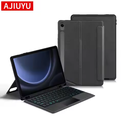 Magic Keyboard Case For Samsung Galaxy Tab S9 FE 2023 10.9" SM-X510 S9 11" X710 Tab S10 FE 10.9 X520