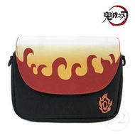 ANIPLEX - 鬼滅之刃 鬼滅の刃 日版 迷你 側揹袋 單肩包 戶外 斜揹袋 手機袋 斜挎包 鬼殺隊 炎柱 炎之呼吸 (煉獄杏壽郎)