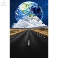 5D DIY Full Round Drill Partial AB Diamond Painting Scenery Kit 45x65cm