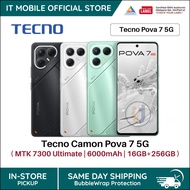 TECNO Pova 7 5G Smartphone 16GB(8+8) RAM + 256GB ROM Dimensity 7300 Ultimate 6000mAh Battery