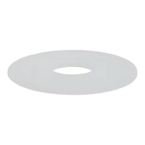 1/5 Pcs Silicone Toilet Flush Valve Seal For Siamp 45 And Storm , 2.85 Inch White Rubber Gasket Repl